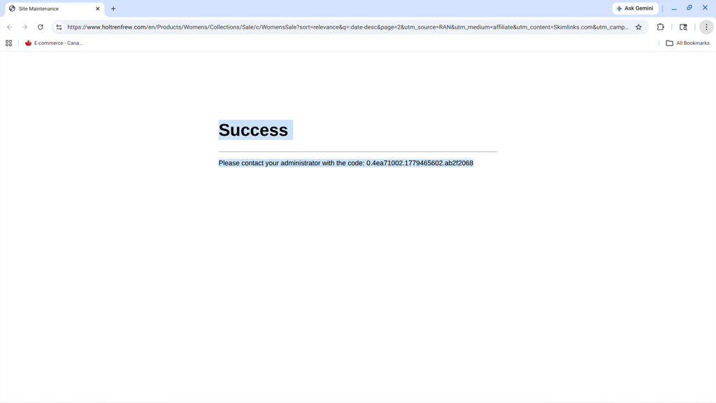 Examples of Technical Interference and Backend Vulnerabilities on Company Career Pages image