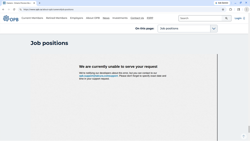 Examples of Technical Interference and Backend Vulnerabilities on Company Career Pages image (14)