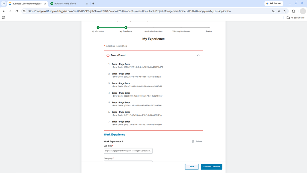 Examples of Technical Interference and Backend Vulnerabilities on Company Career Pages image001 (2)